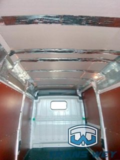 Обшивка и утепление фургона Fiat Ducato L4 в Киеве и Киевской области профессионально